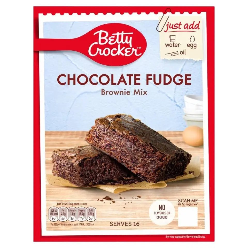 Betty Crocker Brownie Mix Schokoladen-Fudge 415g - OhMyCandyBox