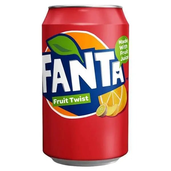 Fanta Fruit Twist 330ml - Amerikanische Süßigkeiten - OhMyCandyBox Kroatien