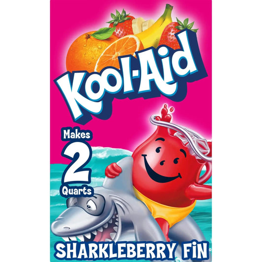 Kool-Aid Getränkepulver Sharkleberry Fin 5g - OhMyCandyBox