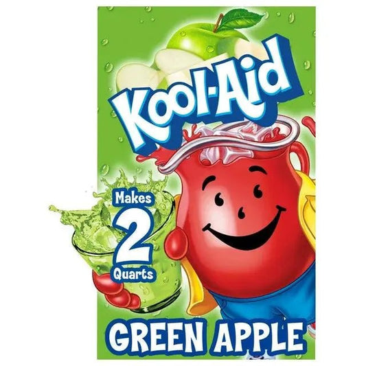 Kool Aid Green Apple 6g - Amerikanische Süßigkeiten - OhMyCandyBox Kroatien