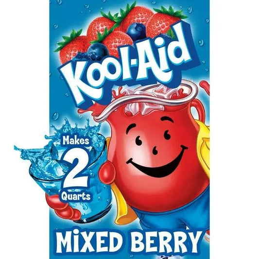 Kool-Aid Gemischte Beeren 6g - Amerikanische Süßigkeiten - OhMyCandyBox Kroatien