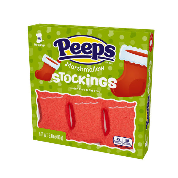 Peeps Marshmallow Stockings 6 Pack 85g