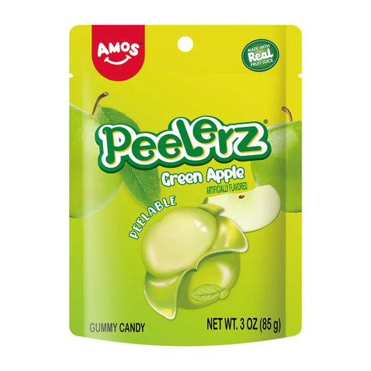 Amos Peelerz Gummy Green Apple 85g