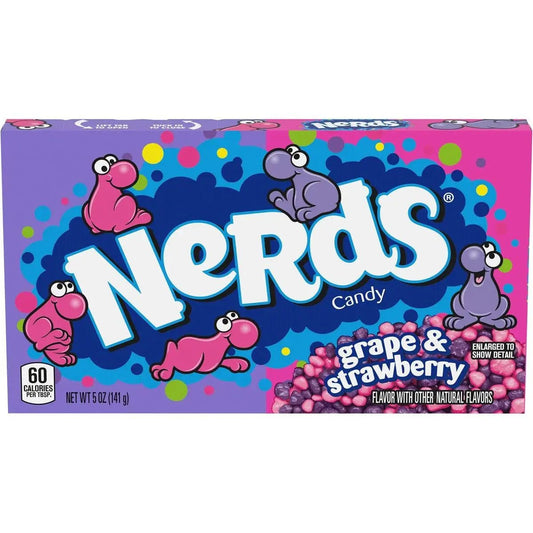 Nerds - Traube & Erdbeere 141g - Amerikanische Süßigkeiten - OhMyCandyBox Kroatien