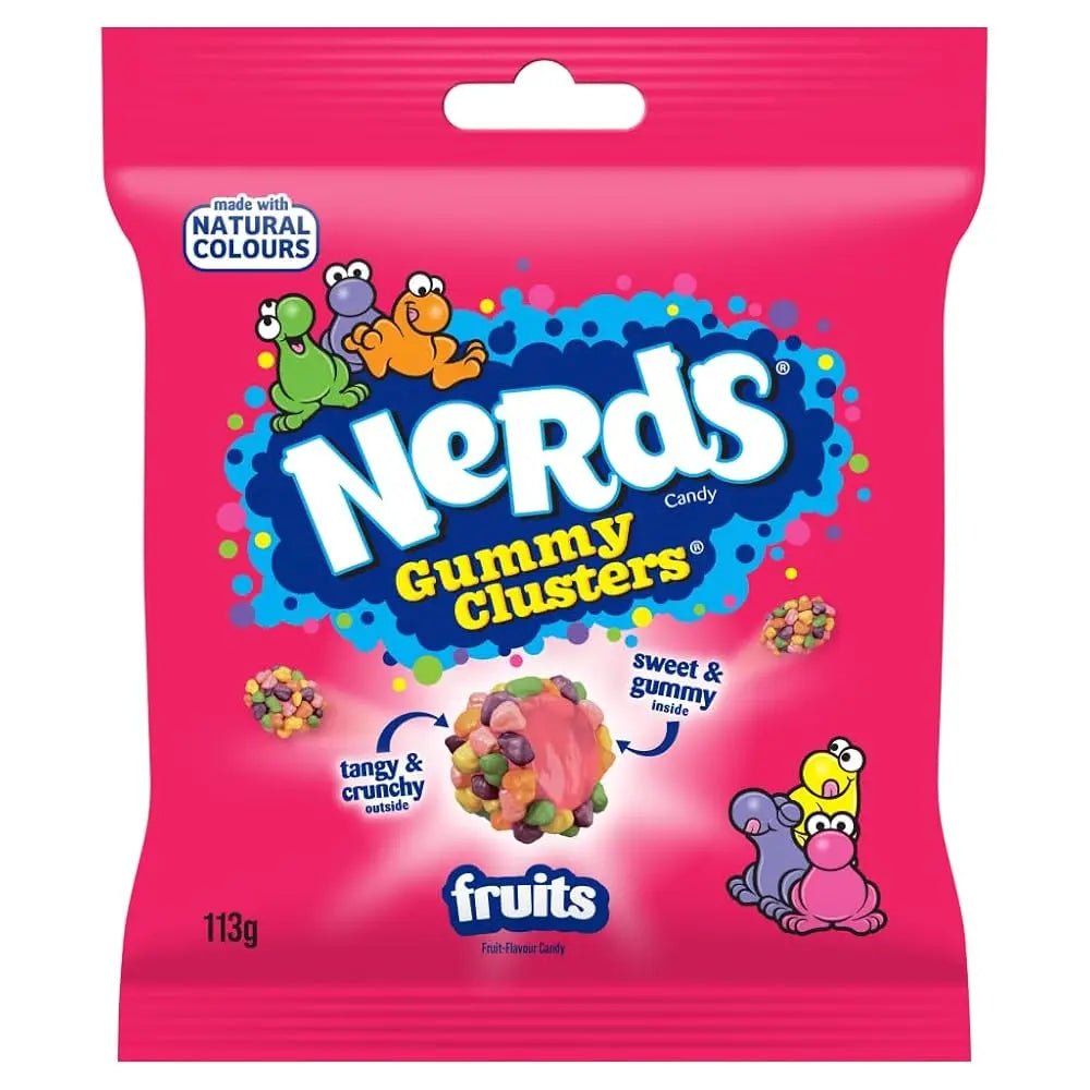 Nerds Gummy Clusters Fruit 113g - OhMyCandyBox