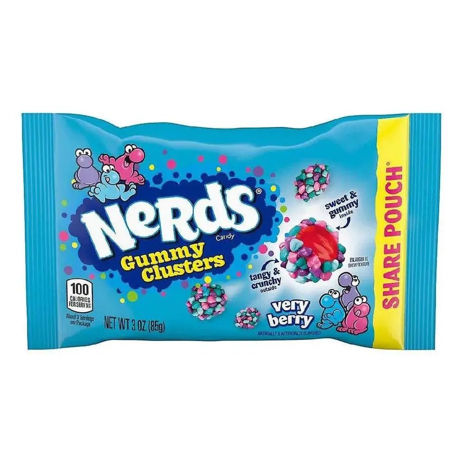 Nerds Gummy Clusters Very Berry Share Pouch 85g - Amerikanische Süßigkeiten - OhMyCandyBox Kroatien