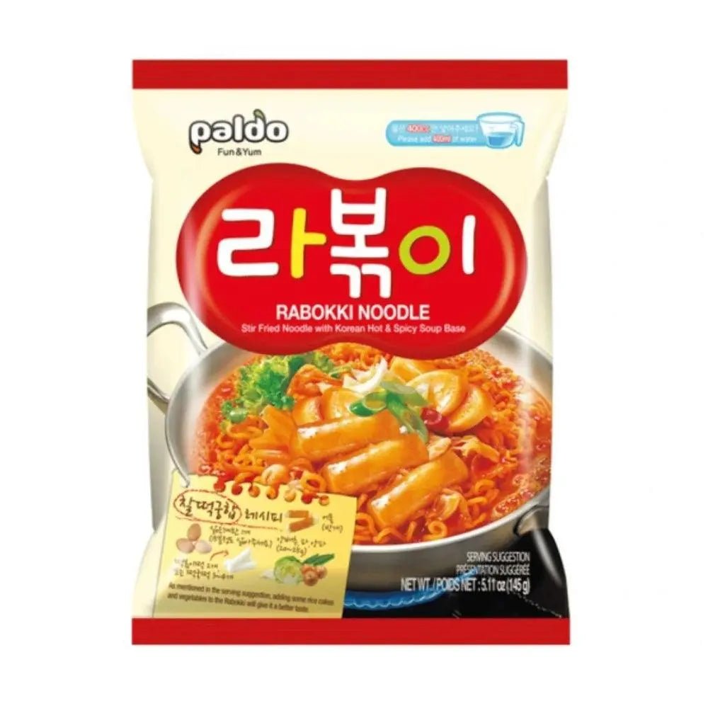 Paldo Rabokki-Nudeln Koreanische scharfe Suppe Basis 145g - OhMyCandyBox