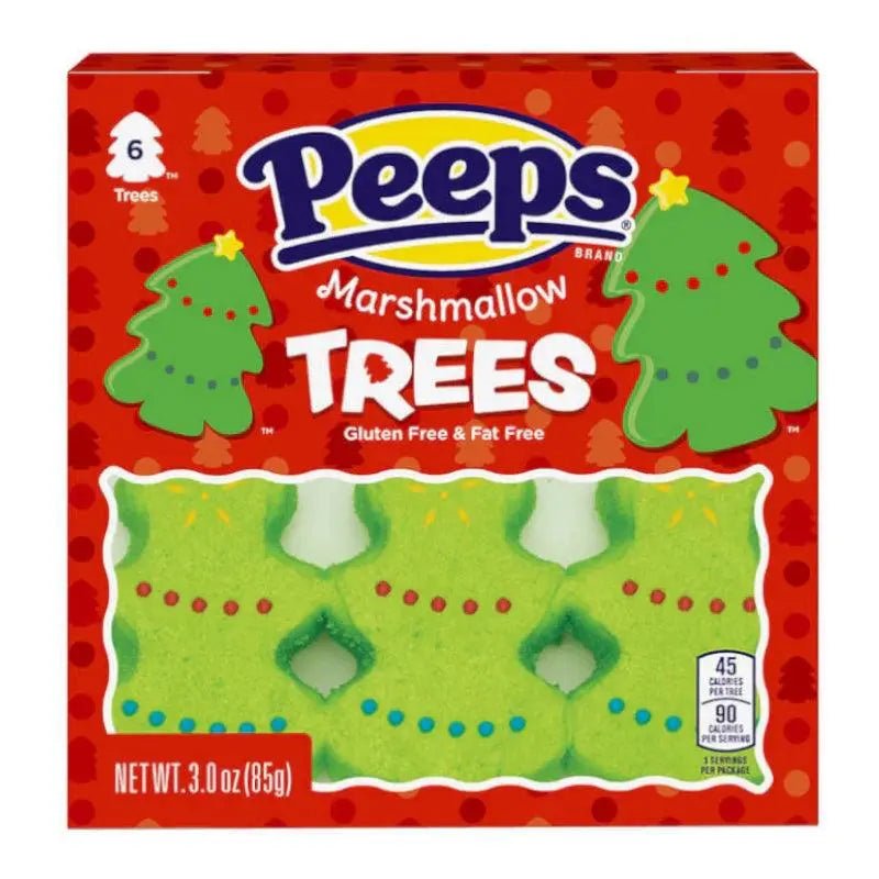 Peeps Marshmallow Weihnachtsbäume 6-Pack 85g - OhMyCandyBox