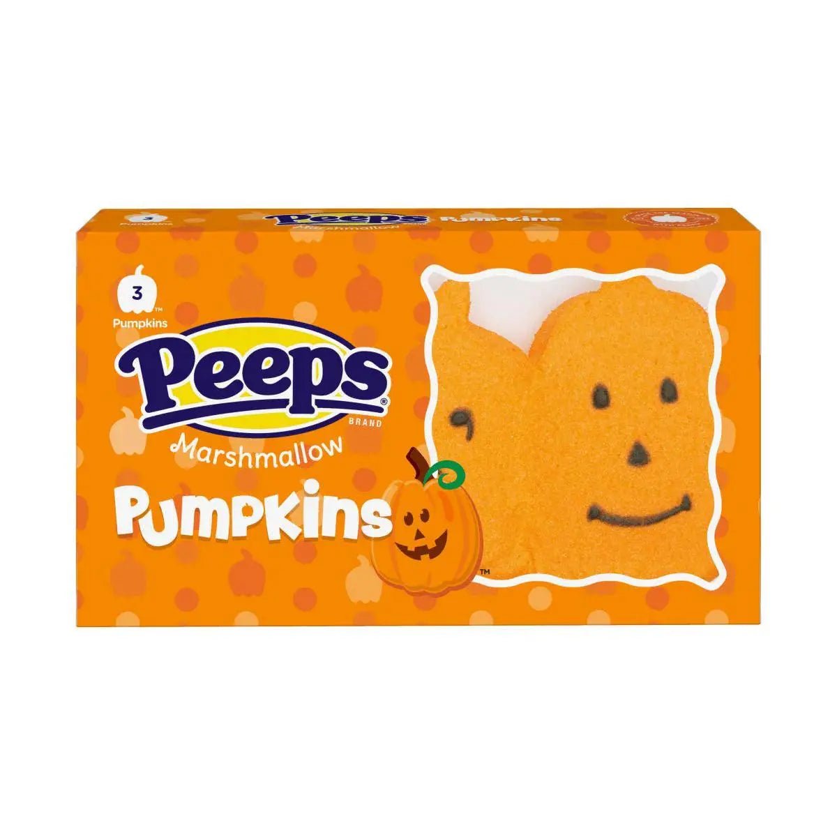 Peeps Marshmallow Pumpkins (3 Stück) 43g - OhMyCandyBox