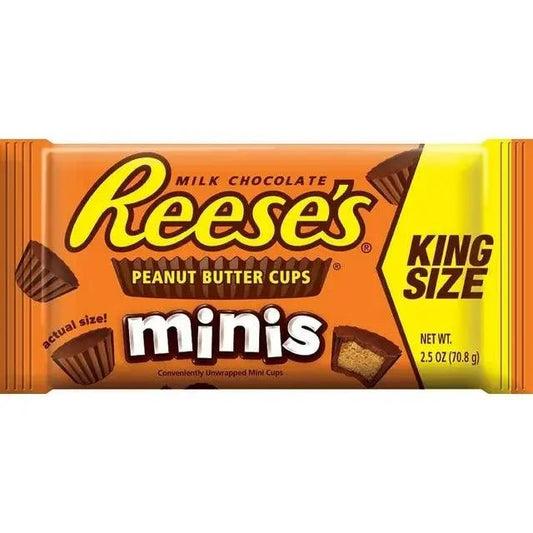 Reese's Mini Erdnussbutter Tassen King Size 70g - OhMyCandyBox