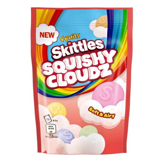 Skittles Squishy Cloudz Früchte 94g - OhMyCandyBox