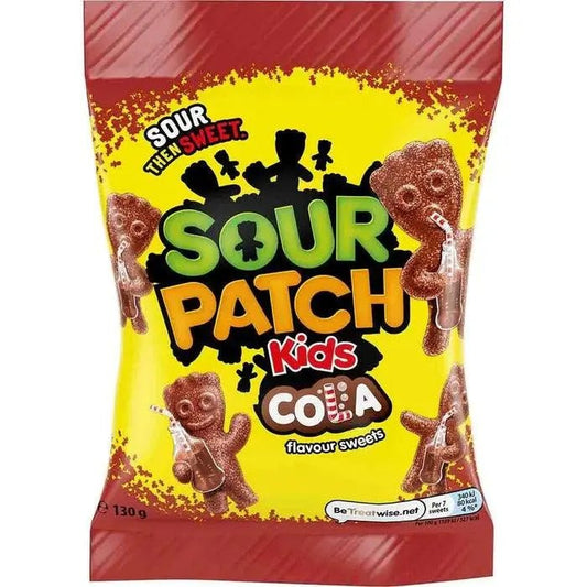 Sour Patch Kids Cola 130g - Amerikanische Süßigkeiten - OhMyCandyBox Kroatien
