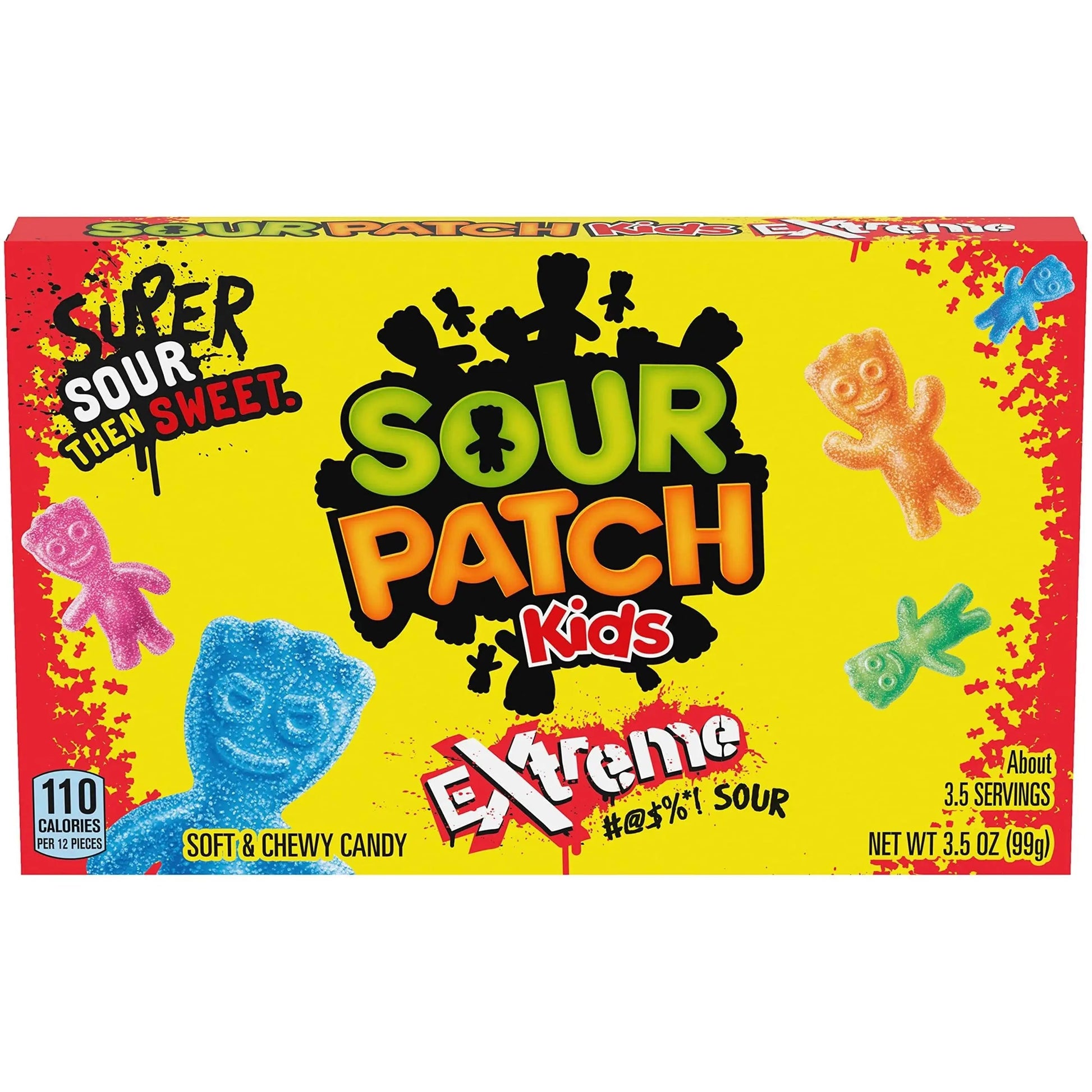 Sour Patch Kids Extreme 99g - Amerikanische Süßigkeiten - OhMyCandyBox Kroatien