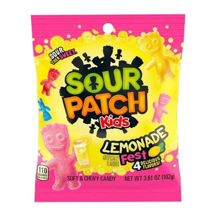 Sour Patch Kids Lemonade Fest 102g - Amerikanische Süßigkeiten - OhMyCandyBox Kroatien