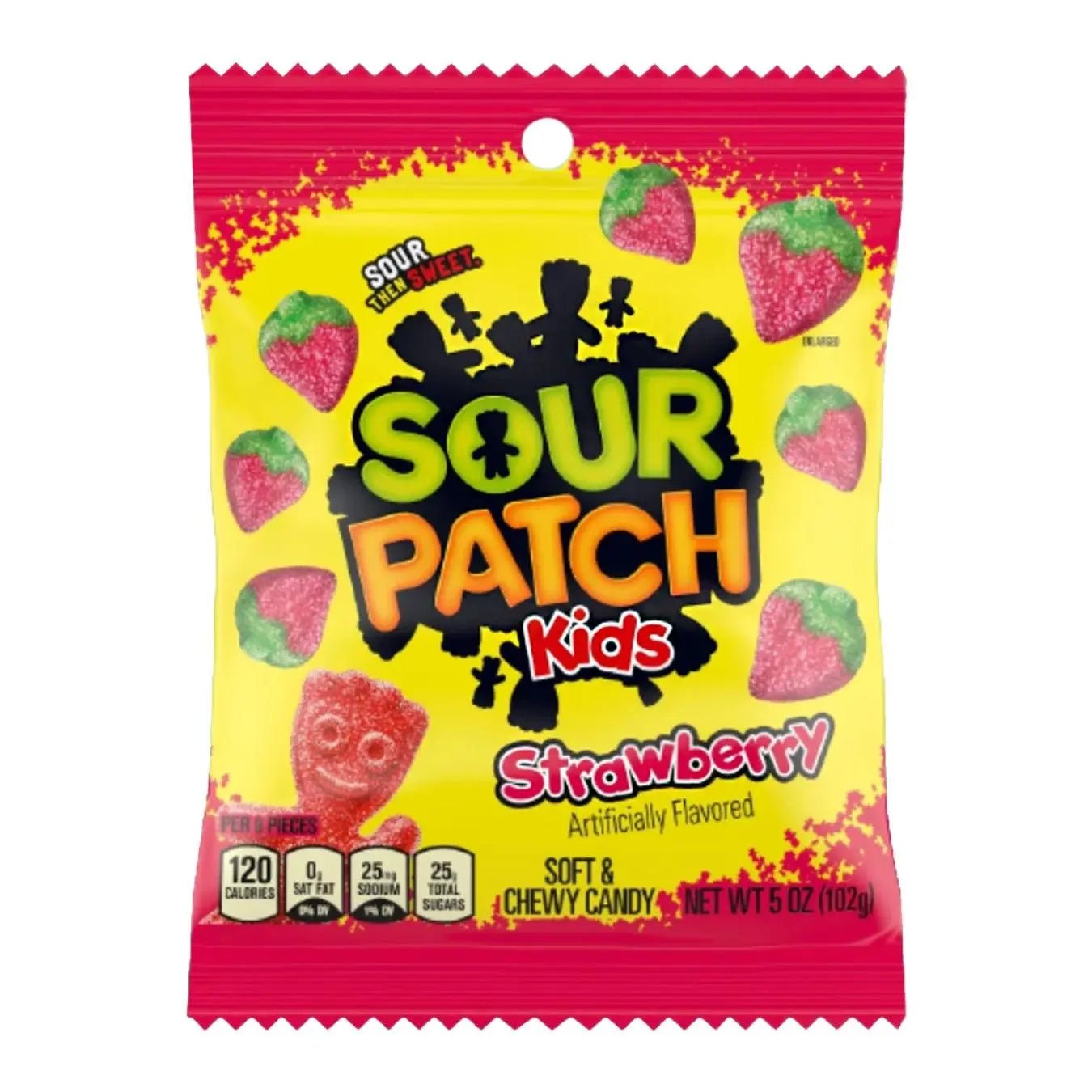 Sour Patch Kids Erdbeere 102g - OhMyCandyBox