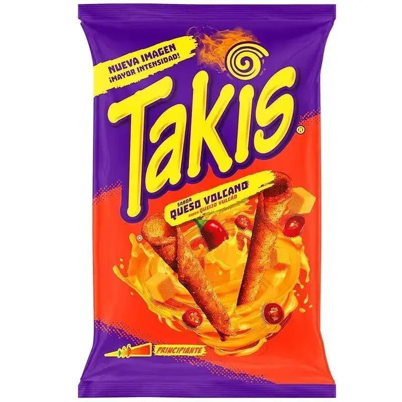 Takis Queso Volcano 90g - Amerikanische Süßigkeiten - OhMyCandyBox Kroatien