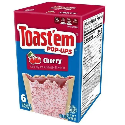 Toast'em Frosted Kirsche 288g - OhMyCandyBox